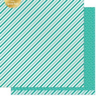 Lawn Fawn Designpapier Candy Cane Lane - Pine Tree